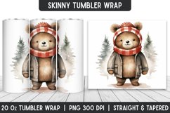 Christmas Tumbler Wrap | Christmas | Sublimation Product Image 1
