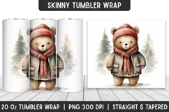 Christmas Tumbler Wrap | Christmas | Sublimation Product Image 1