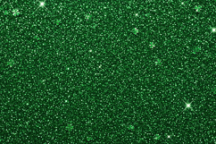 Green glitter background with sparkling stars &amp;shining light Product Image 1
