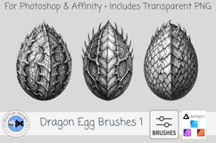 Photoshop Dragon Egg Brushes 1 Product Image 2