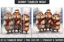 Christmas Tumbler Wrap | Christmas | Sublimation Product Image 1