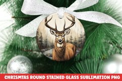 Christmas Round Ornament PNG | Christmas | Sublimation | PNG Product Image 1