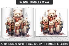 Christmas Tumbler Wrap | Christmas | Sublimation Product Image 1