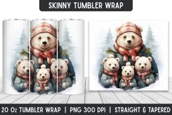 Christmas Tumbler Wrap | Christmas | Sublimation Product Image 1