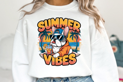 Summer Vibes SVG Design | SVG Cut files Product Image 2