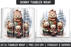 Christmas Tumbler Wrap | Christmas | Sublimation Product Image 1