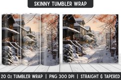 Christmas Tumbler Wrap | Christmas | Sublimation Product Image 1