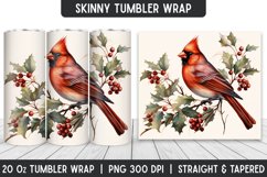 Christmas Tumbler Wrap | Christmas | Sublimation Product Image 1
