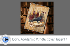Dark Academia Kindle Cover Insert | Raven Gothic Aesthetic Product Image 2