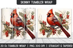 Christmas Tumbler Wrap | Christmas | Sublimation Product Image 1