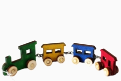 Miniature train, dollhouse nursery BJD doll toy digital down Product Image 10
