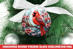 Christmas Round Ornament PNG | Christmas | Sublimation | PNG Product Image 1