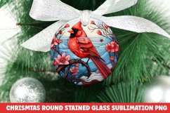 Christmas Round Ornament PNG | Christmas | Sublimation | PNG Product Image 1