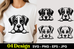 Puppy Dog Face SVG PNG Product Image 1