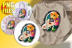 A Doodle Letter Romantic Heart Playful Style! Product Image 1