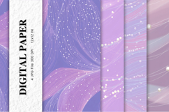 Purple Abstract Background Digital Paper Wallpaper Wallart Product Image 1