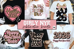 Preppy New Years 2026 PNG Bundle Product Image 1