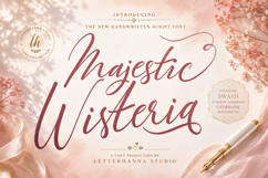 Majestic Wisteria Font Product Image 1