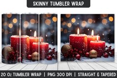 Christmas Tumbler Wrap | Tumbler | Christmas Sublimation Product Image 1