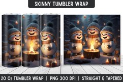 Christmas Tumbler Wrap | Tumbler | Christmas Sublimation Product Image 1