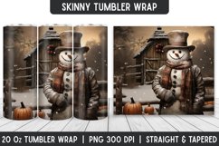 Christmas Tumbler Wrap | Tumbler | Christmas Sublimation Product Image 1