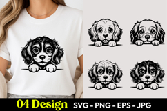 Fluffy Puppy SVG PNG Product Image 1