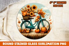 Halloween Round Sublimation PNG | Halloween Sublimation Product Image 1