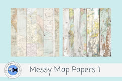 Messy Map Papers 1 Product Image 2