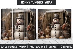 Christmas Tumbler Wrap | Tumbler | Christmas Sublimation Product Image 1