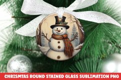 Christmas Round Ornament PNG | Christmas | Sublimation | PNG Product Image 1