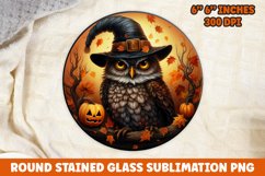 Halloween Round Sublimation PNG | Halloween Sublimation Product Image 1
