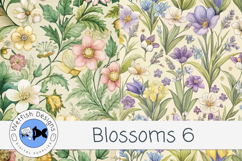 Blossoms Paper Pack 6 Product Image 2