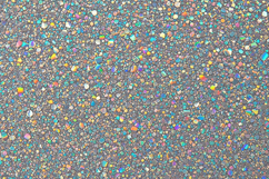 Multicolored glitter on a gray surface Product Image 1