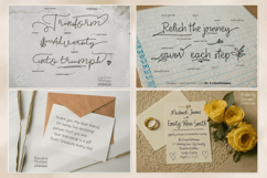 Handwritten Font Bundle - 12 Fonts Bundle Product Image 5