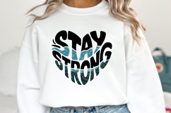 Stay Strong SVG | Quotes| SVG Cut Files Product Image 2