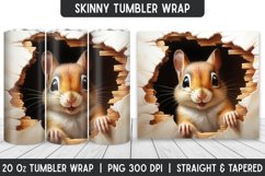 3D Sublimation Tumbler Wrap |3d Wall Sublimation | Tumbler Product Image 1