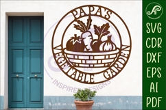 Family Vegetable Garden Sign Bundle SVG -12 Garden Signs Product Image 12