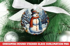 Christmas Round Ornament PNG | Christmas | Sublimation | PNG Product Image 1
