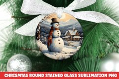 Christmas Round Ornament PNG | Christmas | Sublimation | PNG Product Image 1