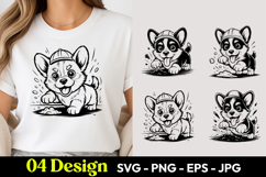 Cute Chihuahua SVG PNG Product Image 1