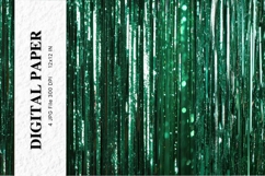 green glitter Background Wallpaper Sparkles Digital Paper_2 Product Image 1