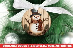 Christmas Round Ornament PNG | Christmas | Sublimation | PNG Product Image 1