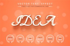 Orange - editable text effect, font style Product Image 6