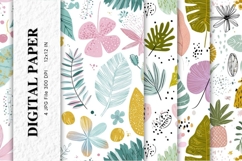 Leaf Fall Autumn Background Wallpaper Pattern_6 Product Image 1