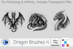 Photoshop Dragon Brushes 4 Product Image 2