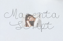 Magenta Script Product Image 1