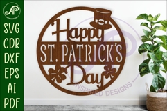 Happy St. Patrick's Day wall sign Product Image 1