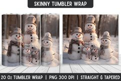 Christmas Tumbler Wrap | Tumbler | Christmas Sublimation Product Image 1