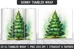 Christmas Tree Tumbler Wrap | Christmas | Tumbler Product Image 1