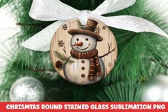 Christmas Round Ornament PNG | Christmas | Sublimation | PNG Product Image 1